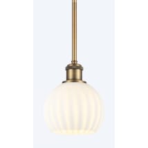 Brushed Brass / White Venetian