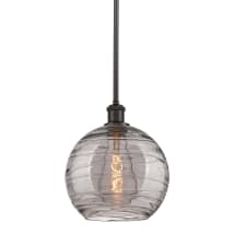 Oil Rubbed Bronze / Light Smoke Deco Swirl