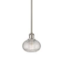Brushed Satin Nickel / Clear Ithaca
