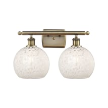 Antique Brass / White Mouchette