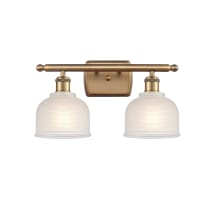Brushed Brass / White