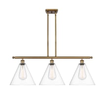 Brushed Brass / Clear