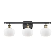Black Antique Brass / Matte White