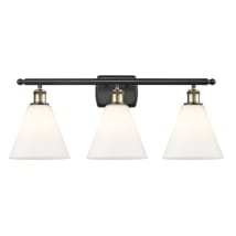 Black Antique Brass / Matte White