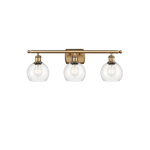 Brushed Brass / Clear