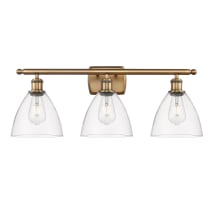 Brushed Brass / Clear