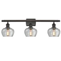 Oiled Rubbed Bronze / Clear Fluted