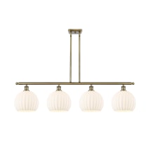 Antique Brass / White Venetian
