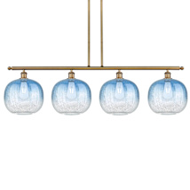 Brushed Brass / Sapphire Blue