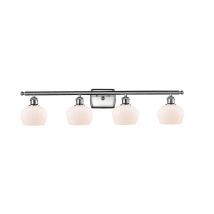Brushed Satin Nickel / Matte White