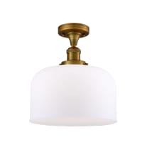 Brushed Brass / Matte White