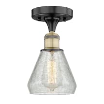 Black Antique Brass / Clear Crackle