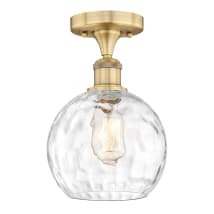 Brushed Brass / Clear Water Glass