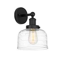 Matte Black / Clear Deco Swirl