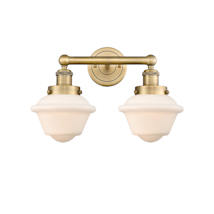 Brushed Brass / Matte White