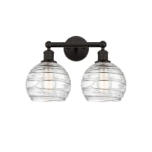 Oil Rubbed Bronze / Clear Deco Swirl