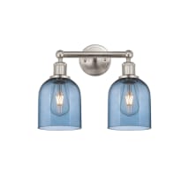 Brushed Satin Nickel / Princess Blue