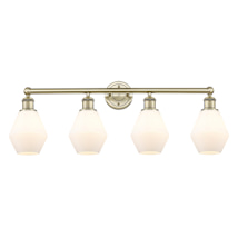 Antique Brass / Cased Matte White