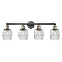 Black Antique Brass / Clear Halophane