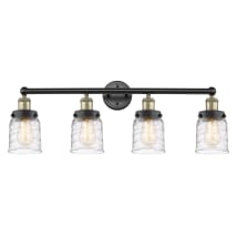 Black Antique Brass / Clear Deco Swirl