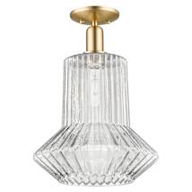 Champagne Bronze / Clear Fluted