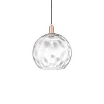 Antique Copper / Clear Water Glass