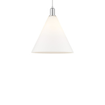 Polished Chrome / Matte White