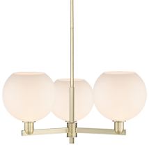 Antique Brass / Matte White
