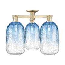Antique Brass / Sapphire Blue