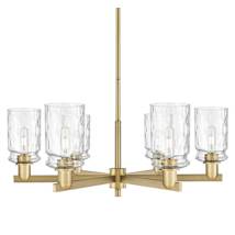 Brushed Brass / Clear Waterglass