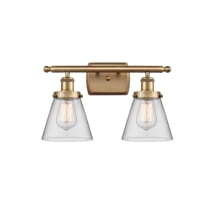Brushed Brass / Clear