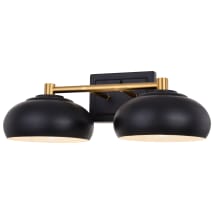 Matte Black / Satin Brass