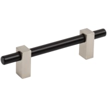 Matte Black / Satin Nickel