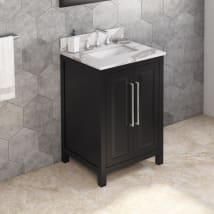 Black / Calacatta Vienna Quartz Top