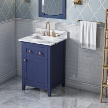 Hale Blue / Calacatta Vienna Quartz Top