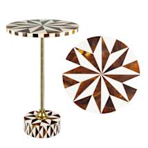 Dark Brown / White / Gold
