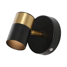 Black / Brass Gold