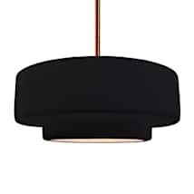 Brushed Brass / Gloss Black