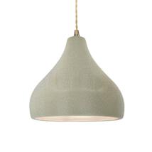 Antique Brass / Celadon Green Crackle