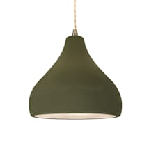 Antique Brass / Matte Green