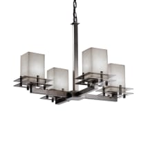 Justice Design LumenAria Tribeca 48 Drum Pendant - Matte Black - FAL-9547-MBLK