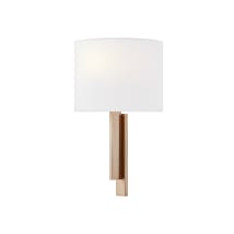 Brushed Brass / White