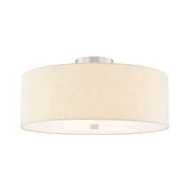 Brushed Nickel / Cream