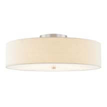 Brushed Nickel / Cream