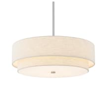 Brushed Nickel / Cream