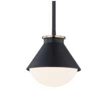 Matte Black / Opal Glass