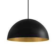 Matte Black / Champagne Gold