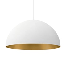Matte White / Champagne Gold