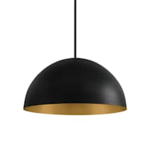 Matte Black / Champagne Gold
