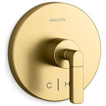 Brushed Moderne Brass